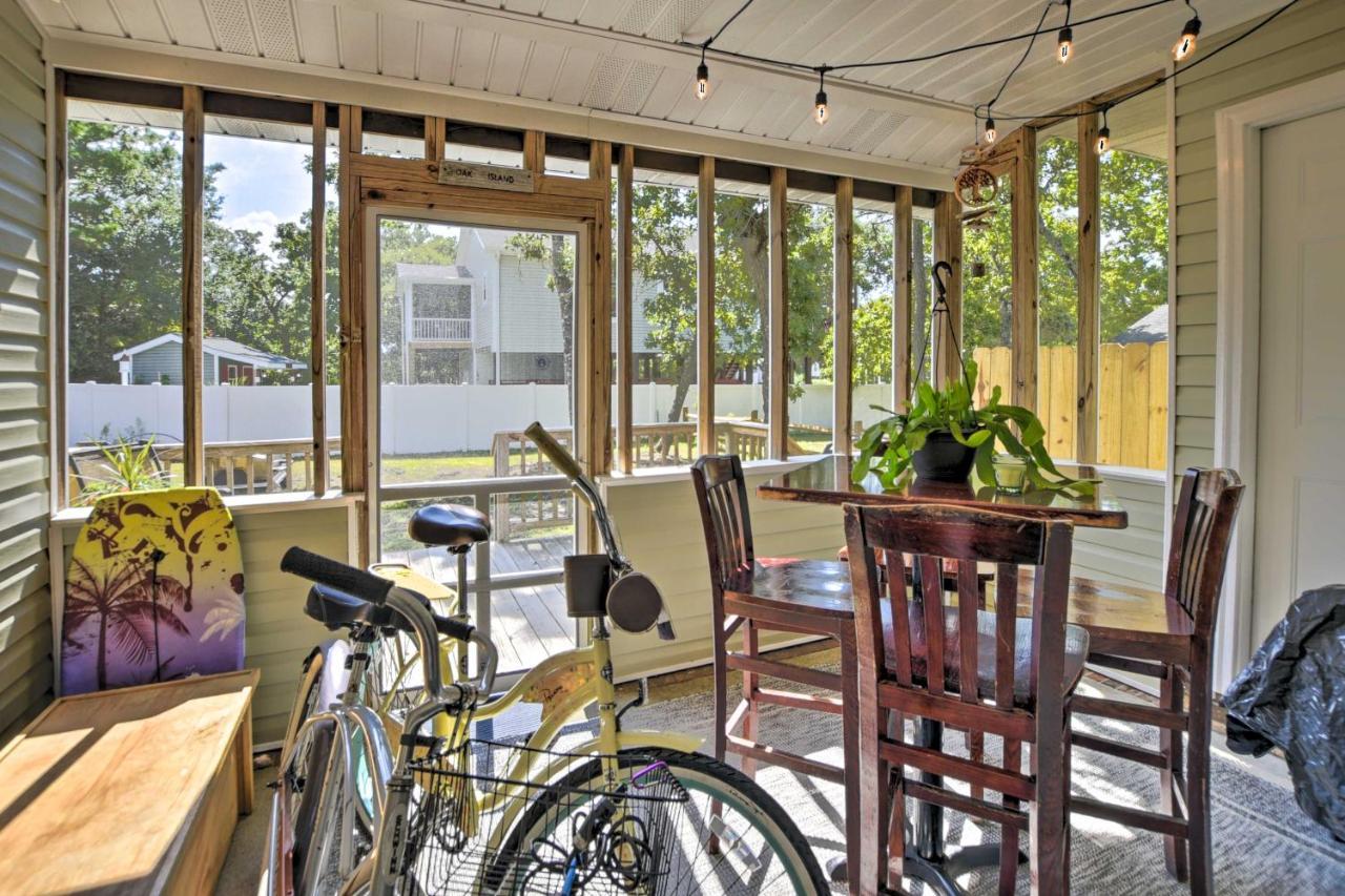 Oak Island Cottage Minutes To Long Beach! Exterior photo